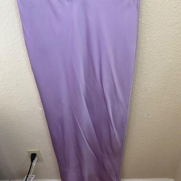 HOUSE OF CB Charmaine' Lavender purple Corset Maxi Dress NWOT size L - Picture 7 of 13